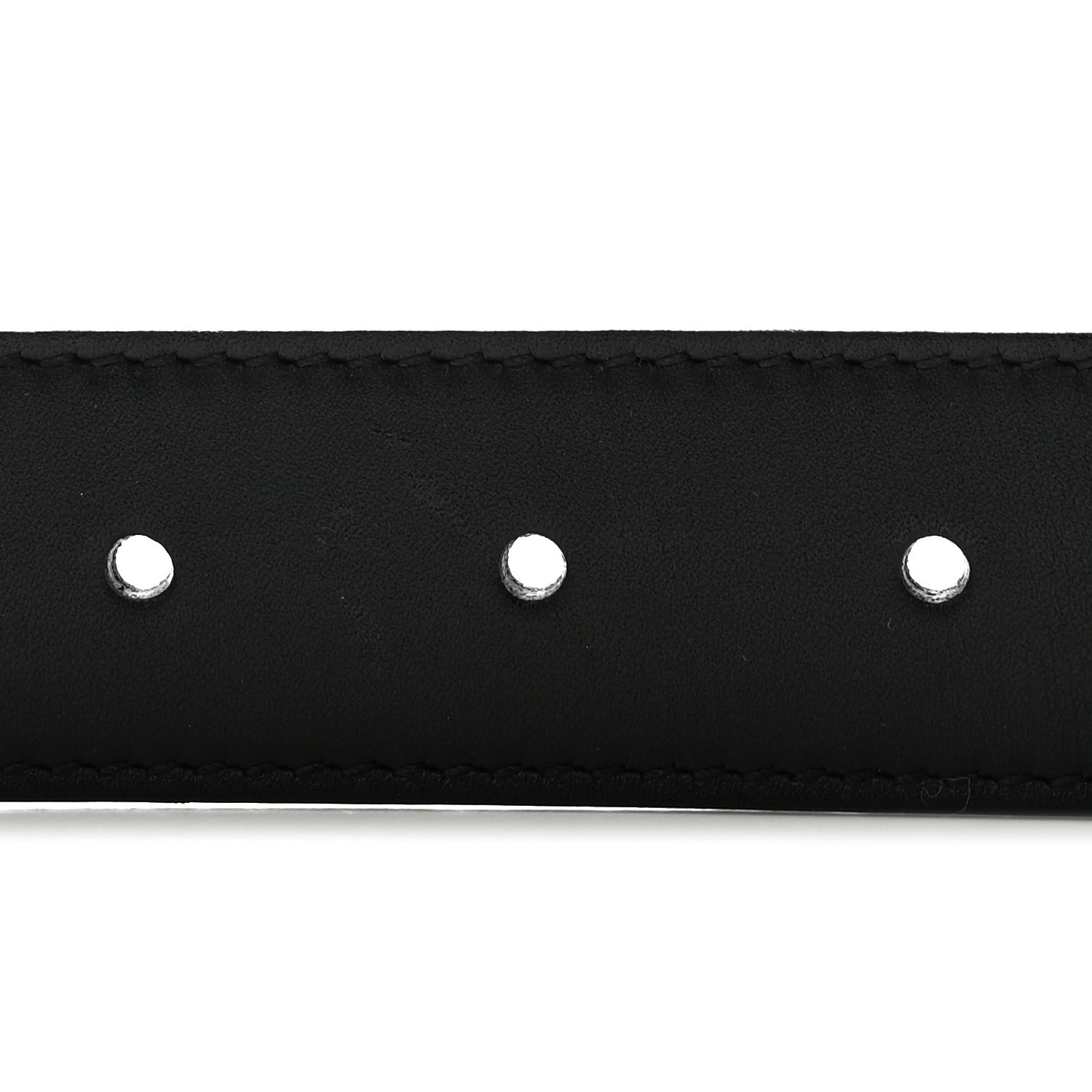 Gucci Calfskin Double G 30mm Belt 75 30 Black 4 of 5