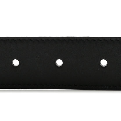 Gucci Calfskin Double G 30mm Belt 75 30 Black 4 of 5