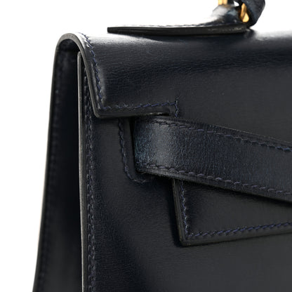 Hermes Box Kelly Sellier 28 Bleu Marine 22 of 22