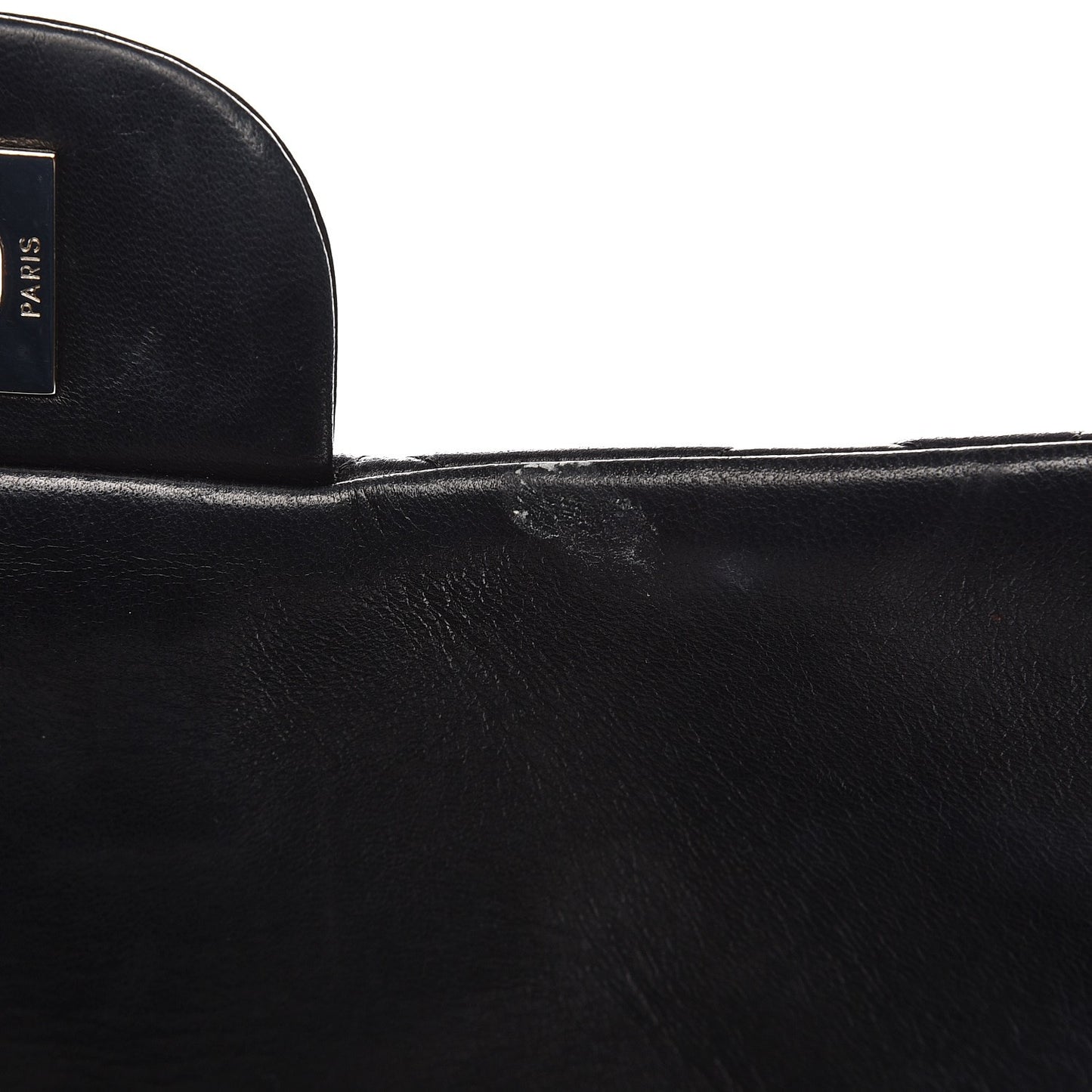 Lambskin Quilted Maxi Single Flap Black