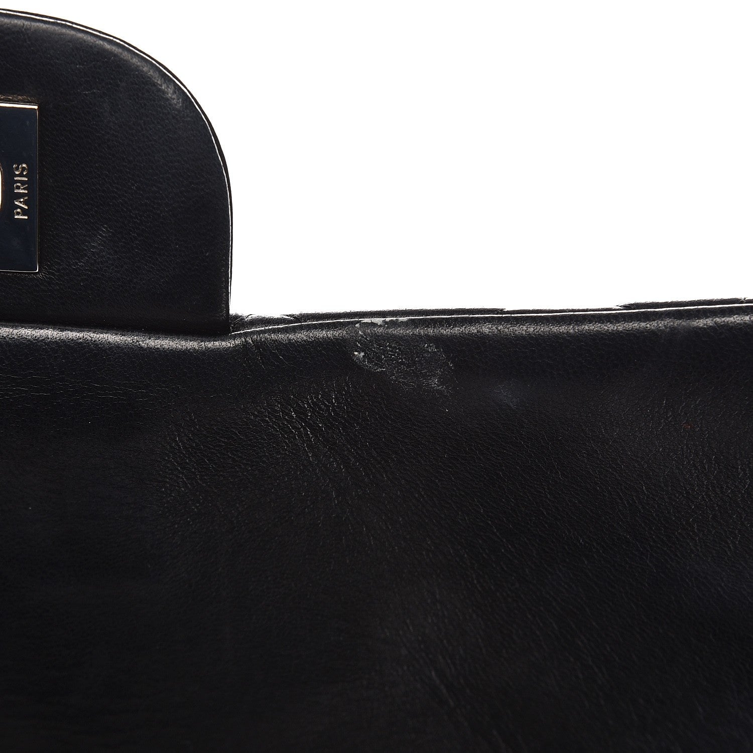 Chanel Lambskin Quilted Maxi Single Flap Black 15 of 16