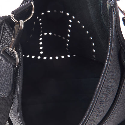 Hermes Taurillon Clemence Evelyne III GM Black 4 of 8