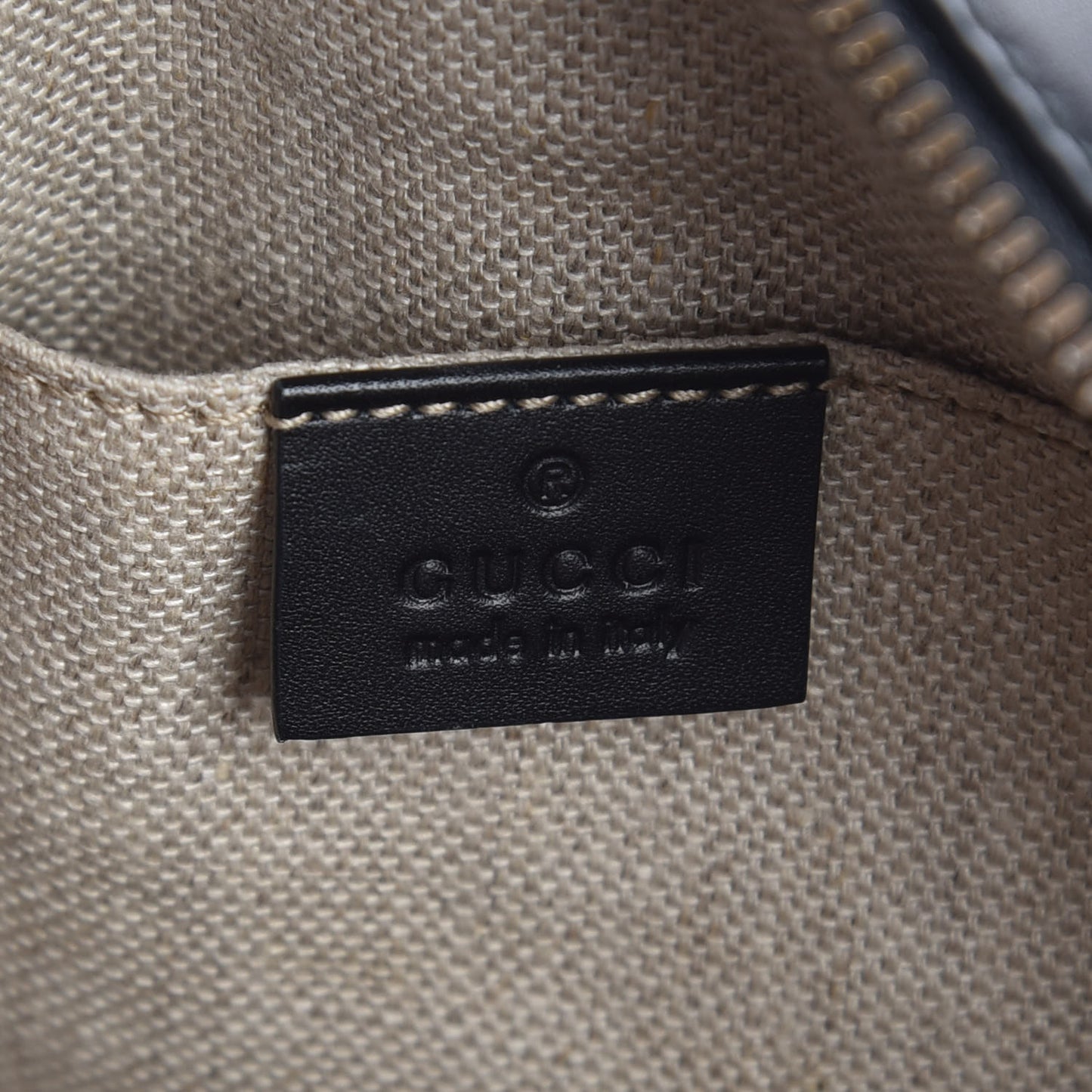 Calfskin Web Small Webby Bee Shoulder Bag Black