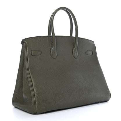 Hermes Togo Birkin 35 Vert Veronese 2 of 8