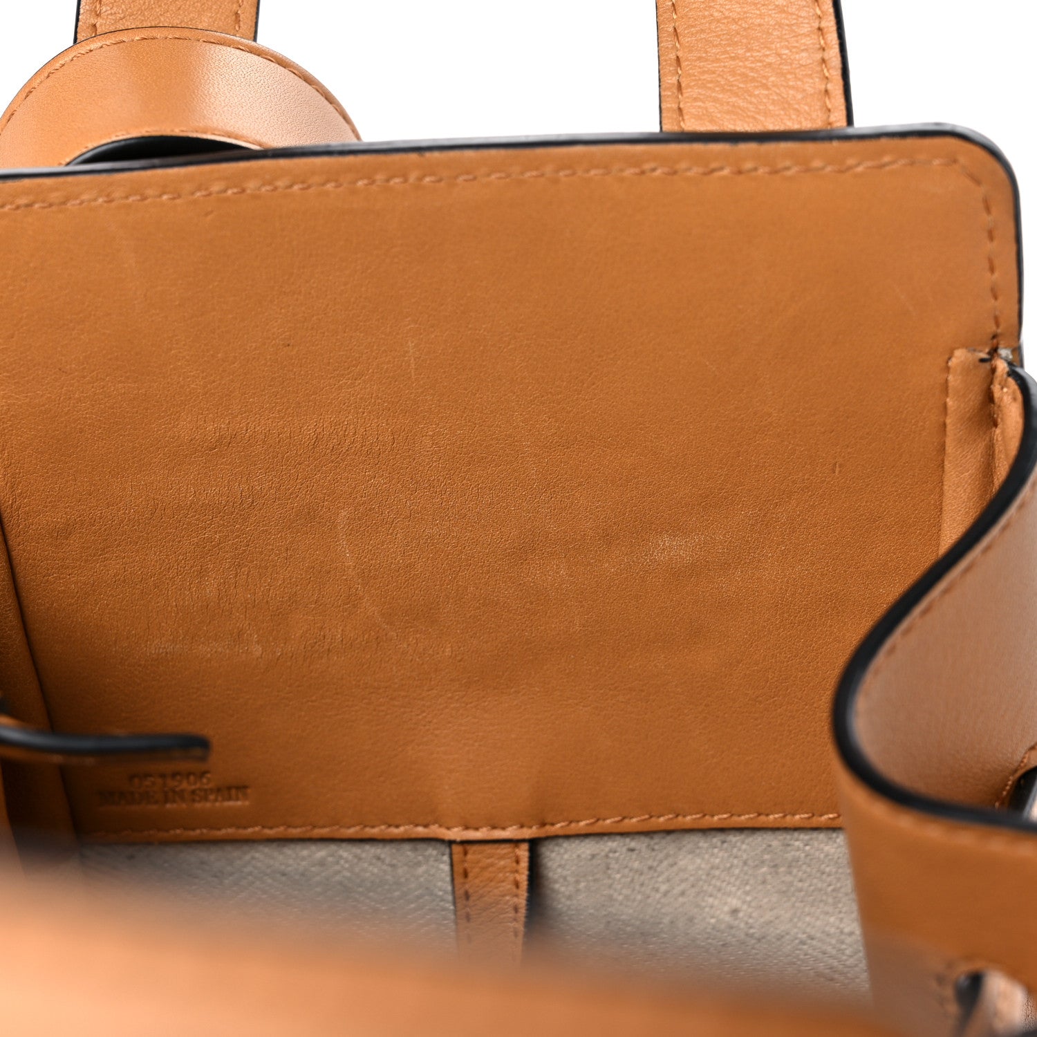 Loewe Calfskin Medium Hammock Shoulder Bag Mandarin 11 of 18