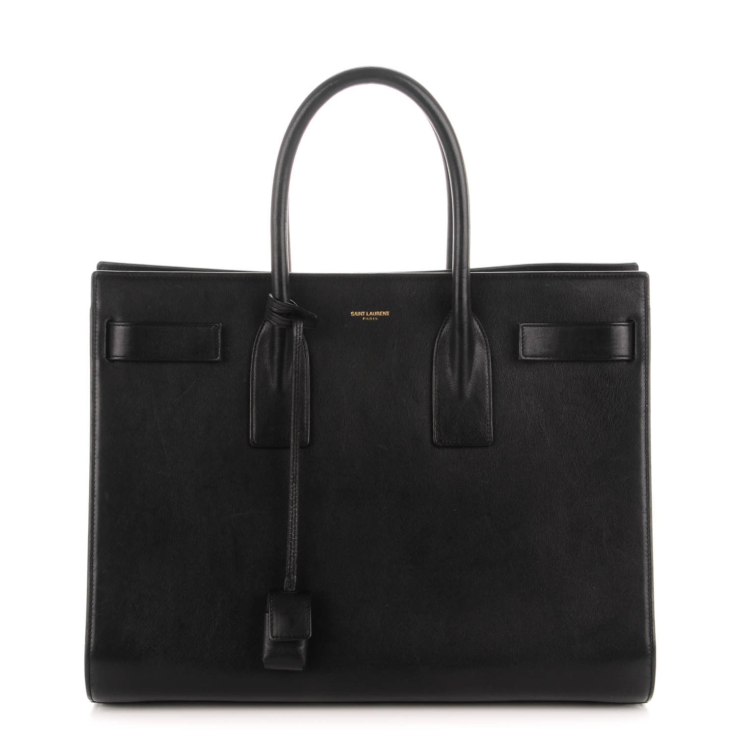 Saint Laurent Calfskin Large Sac De Jour Carryall Black 1 of 7