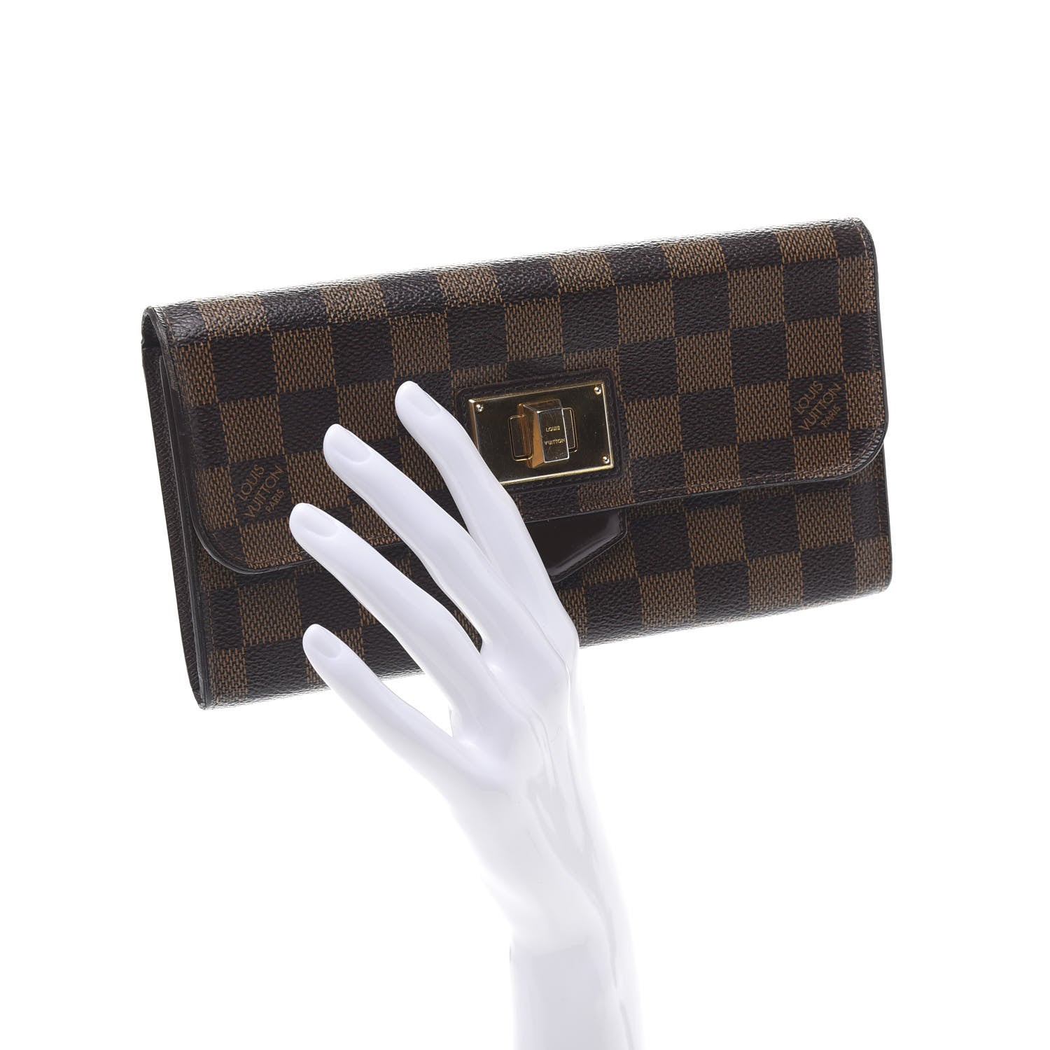 Louis Vuitton Damier Ebene Rosebery Wallet 2 of 11