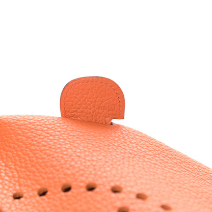 Hermes Taurillon Clemence Evelyne III GM Orange 6 of 17