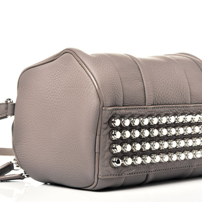 Alexander Wang Pebbled Lambskin Rockie Gray Rhodium Hardware 7 of 8