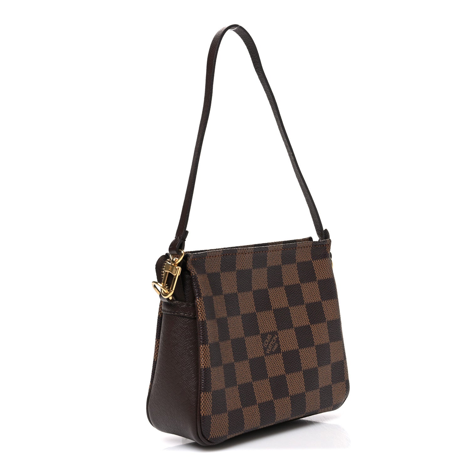 Louis Vuitton Damier Ebene Trousse Make Up Bag Pochette 3 of 10
