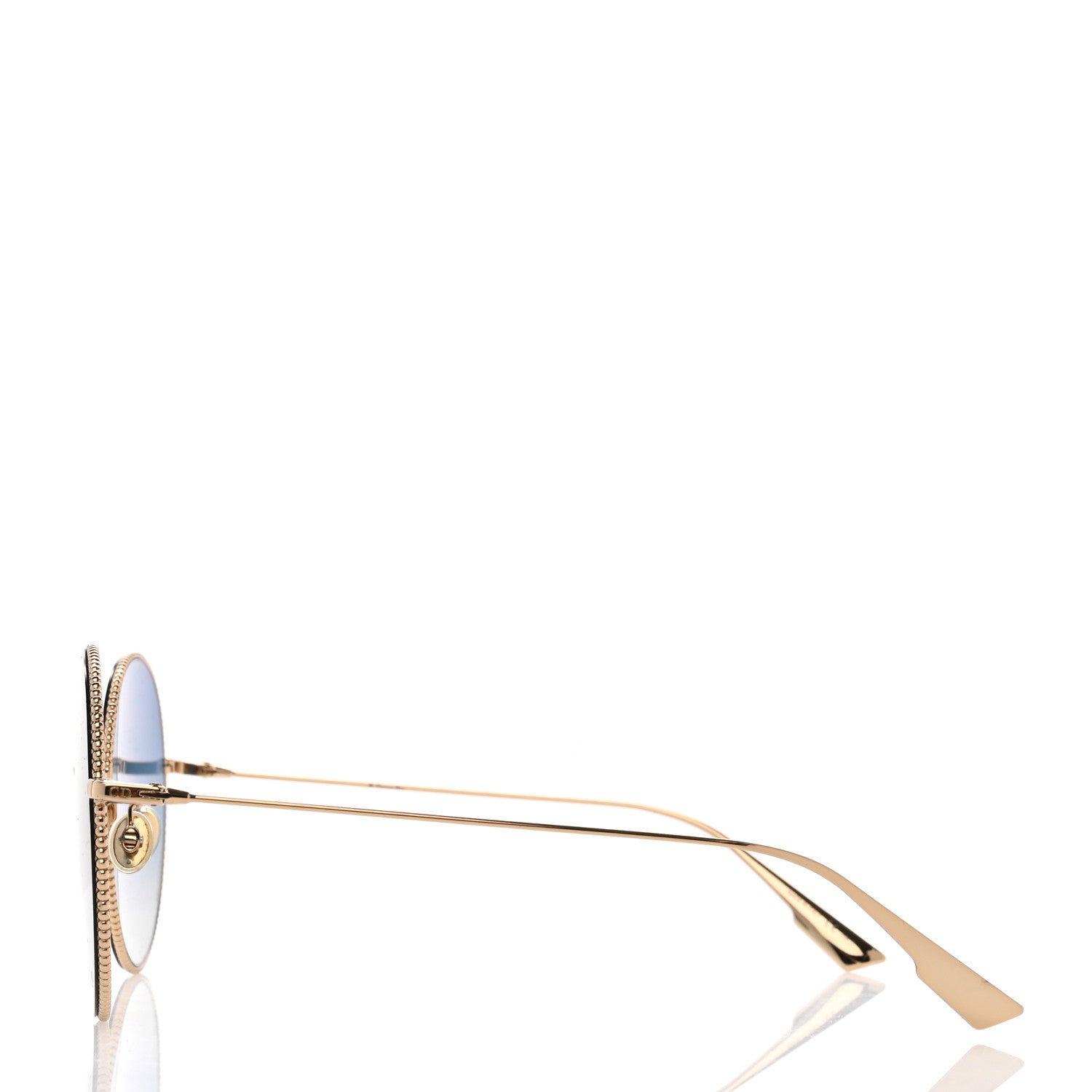 Christian Dior Society 3 Aviator Sunglasses Blue 3 of 9