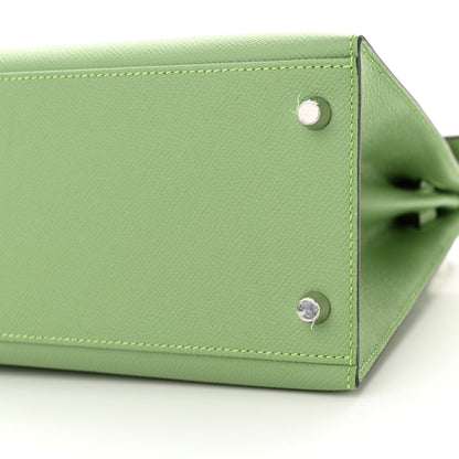 Hermes Epsom Kelly Sellier 28 Vert Criquet 10 of 11