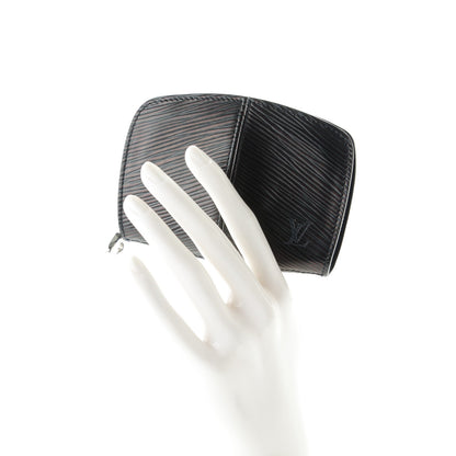 Louis Vuitton Epi Demi Lune Coin Purse Black 2 of 7