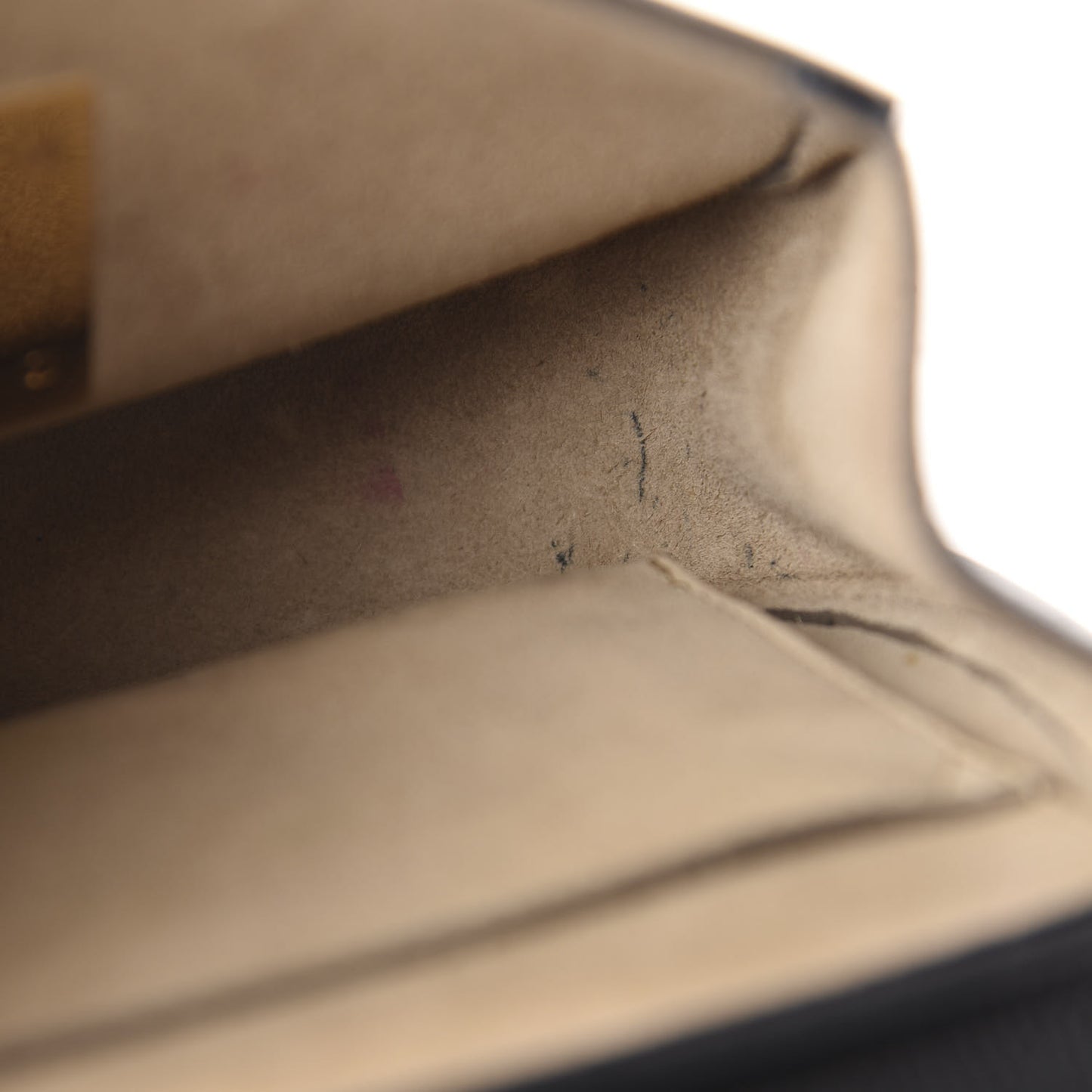 Grained Lambskin Mini Drew Shoulder Bag Black