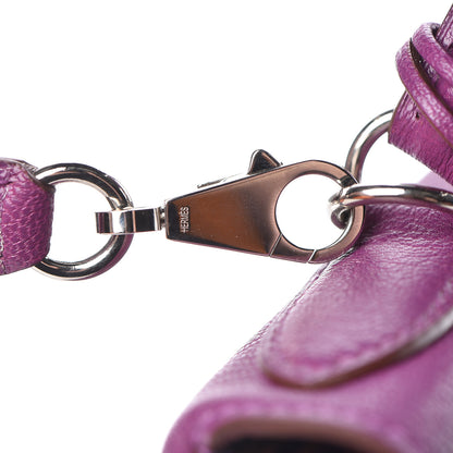 Hermes Chevre Mysore Horseshoe Kelly Retourne 28 Anemone Iris 40 of 42