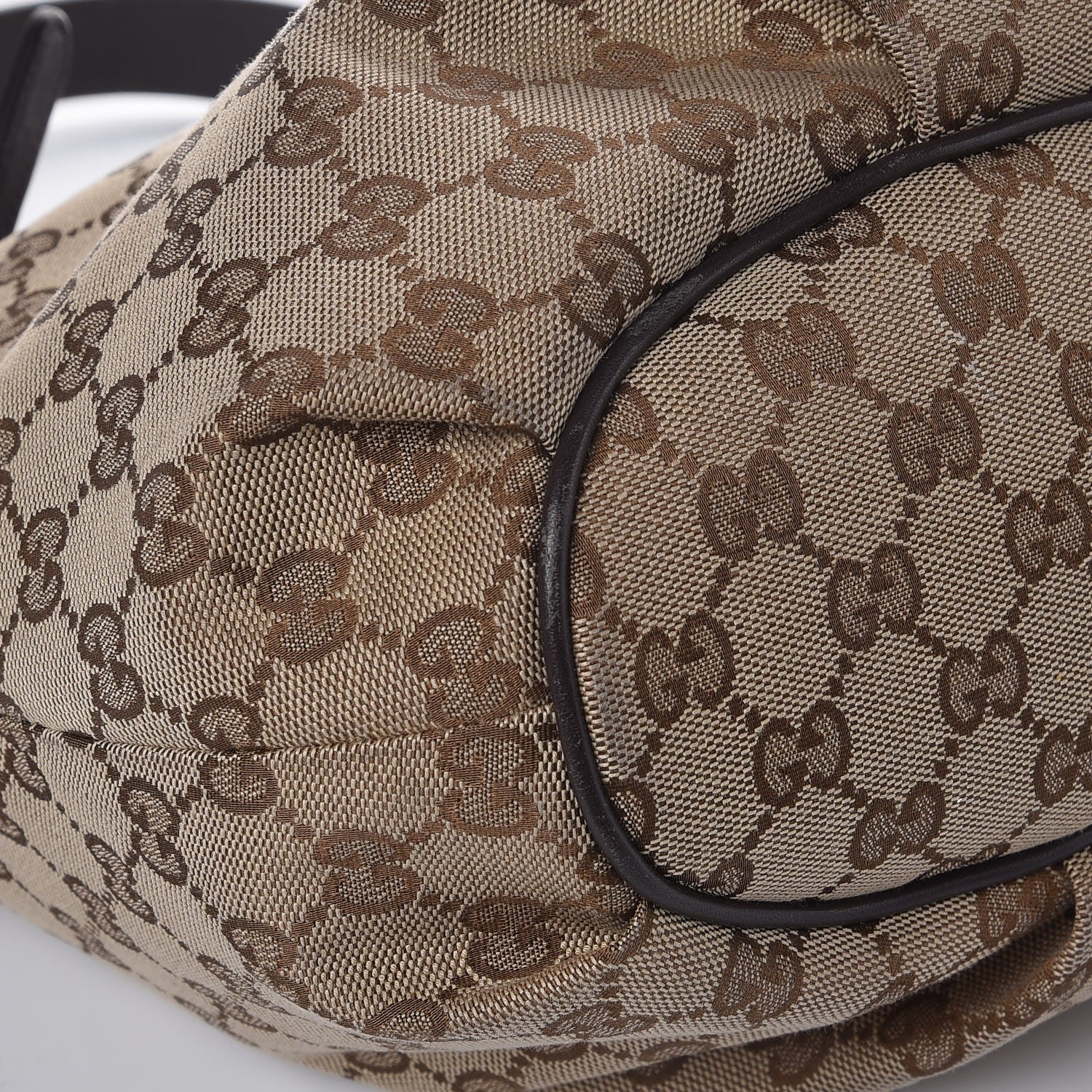 Gucci Monogram Messenger Bag Dark Brown 10 of 11