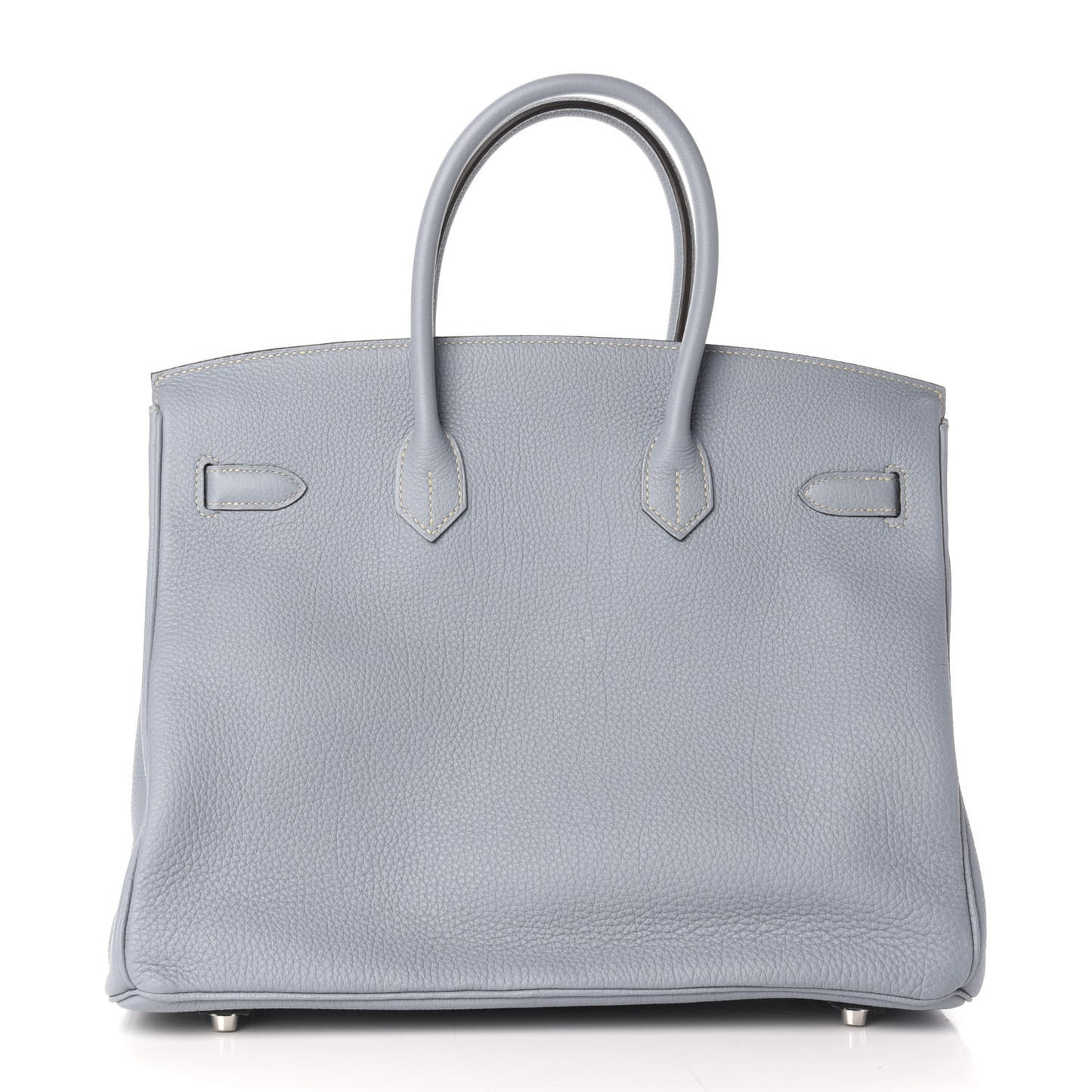 Togo Birkin 35 Bleu Lin