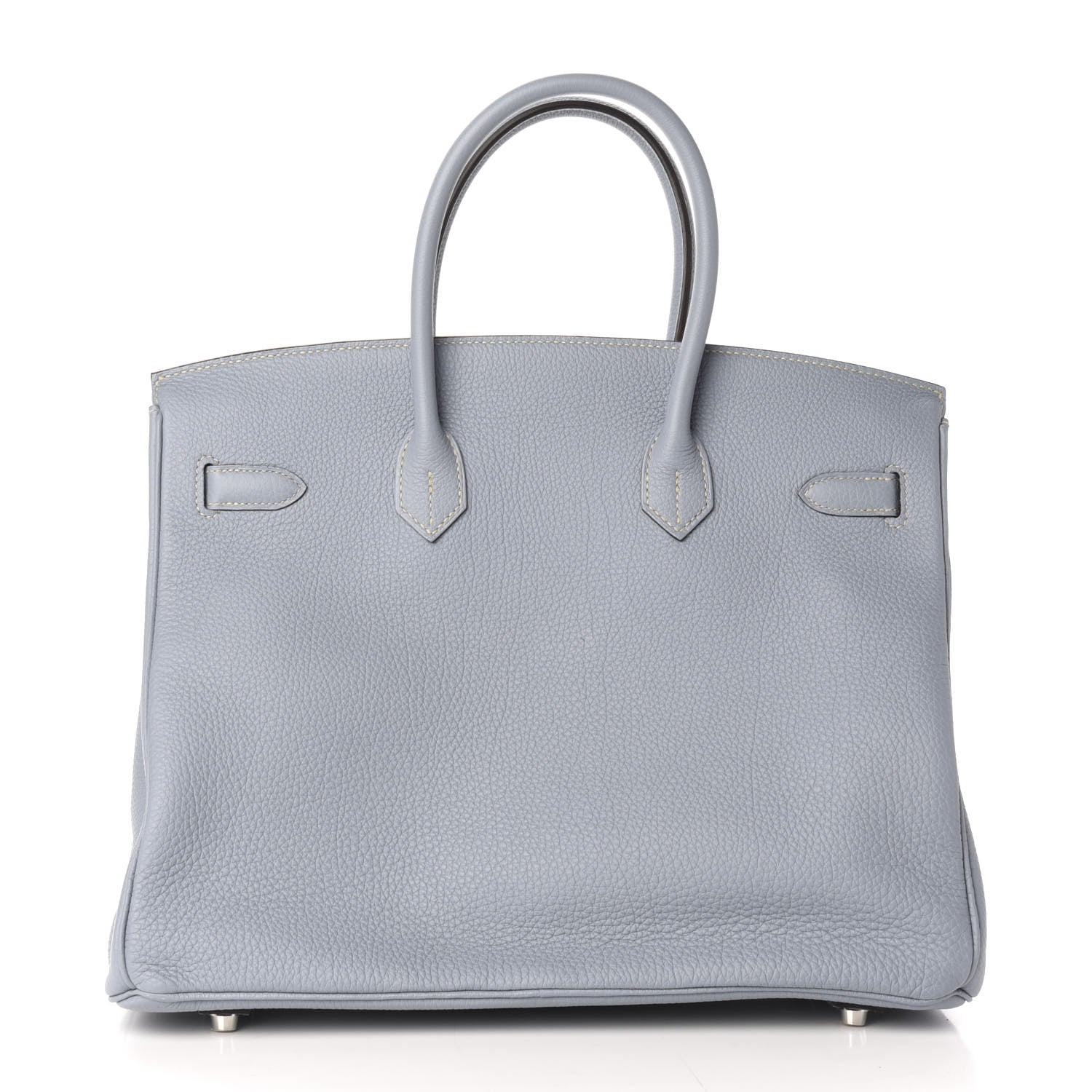 Hermes Togo Birkin 35 Bleu Lin 4 of 33