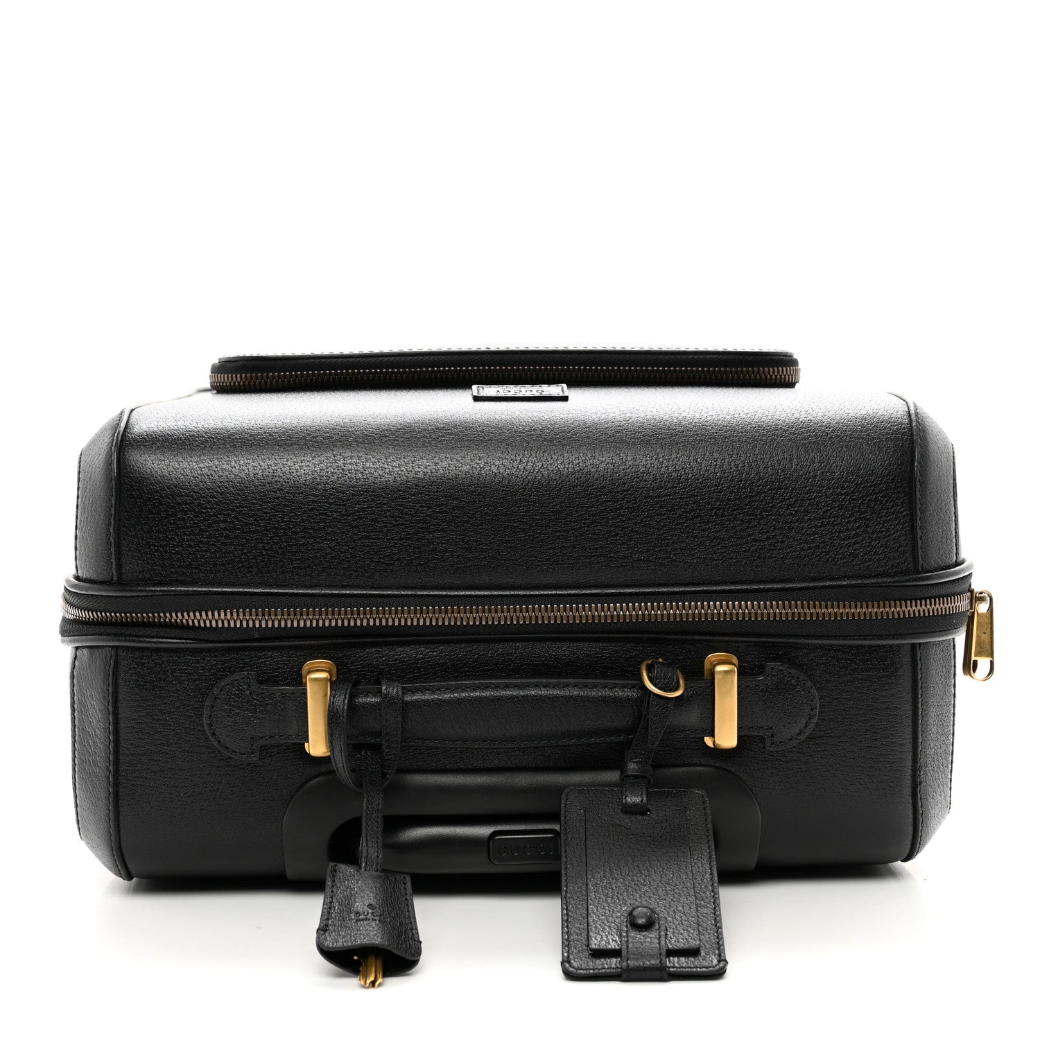 Gucci Dollar Calfskin Small Carry-On Trolley Black 11 of 12