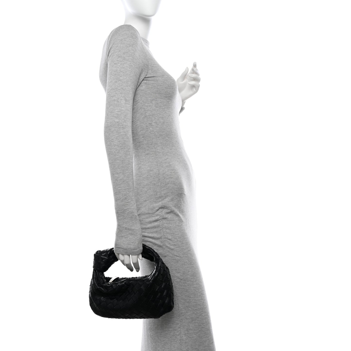 Nappa Intrecciato Mini Jodie Black