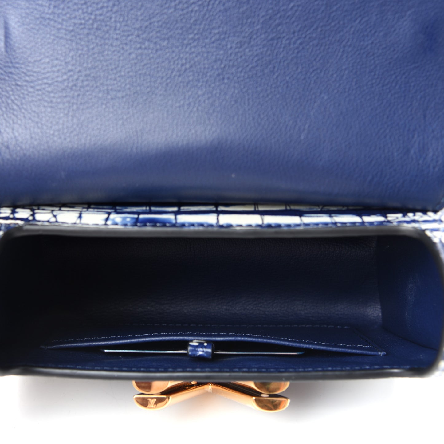 Alligator Twist Shoulder Bag PM