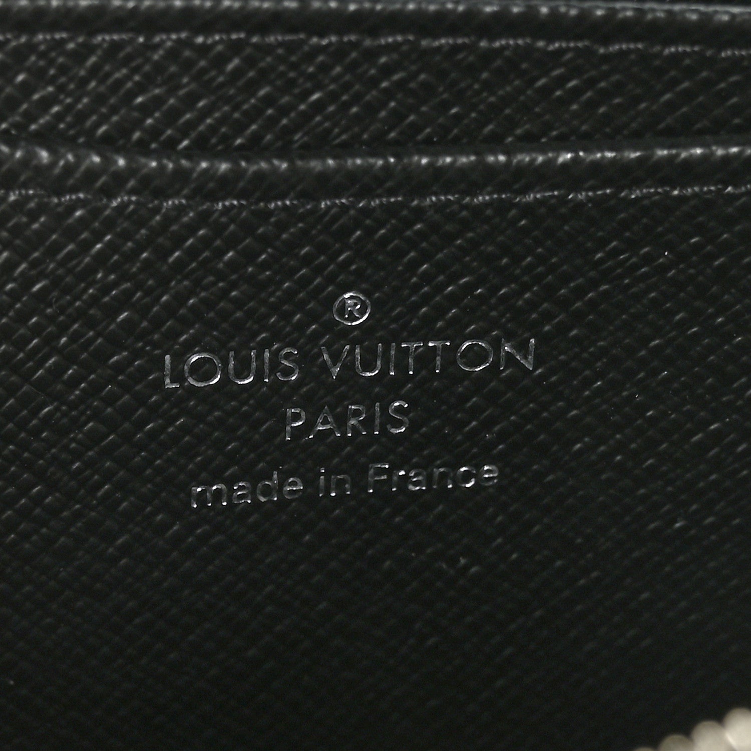 Louis Vuitton Epi Zippy Coin Purse Black 6 of 6