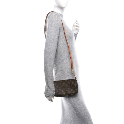 Louis Vuitton Monogram Accessories Pochette Long Strap 2 of 11