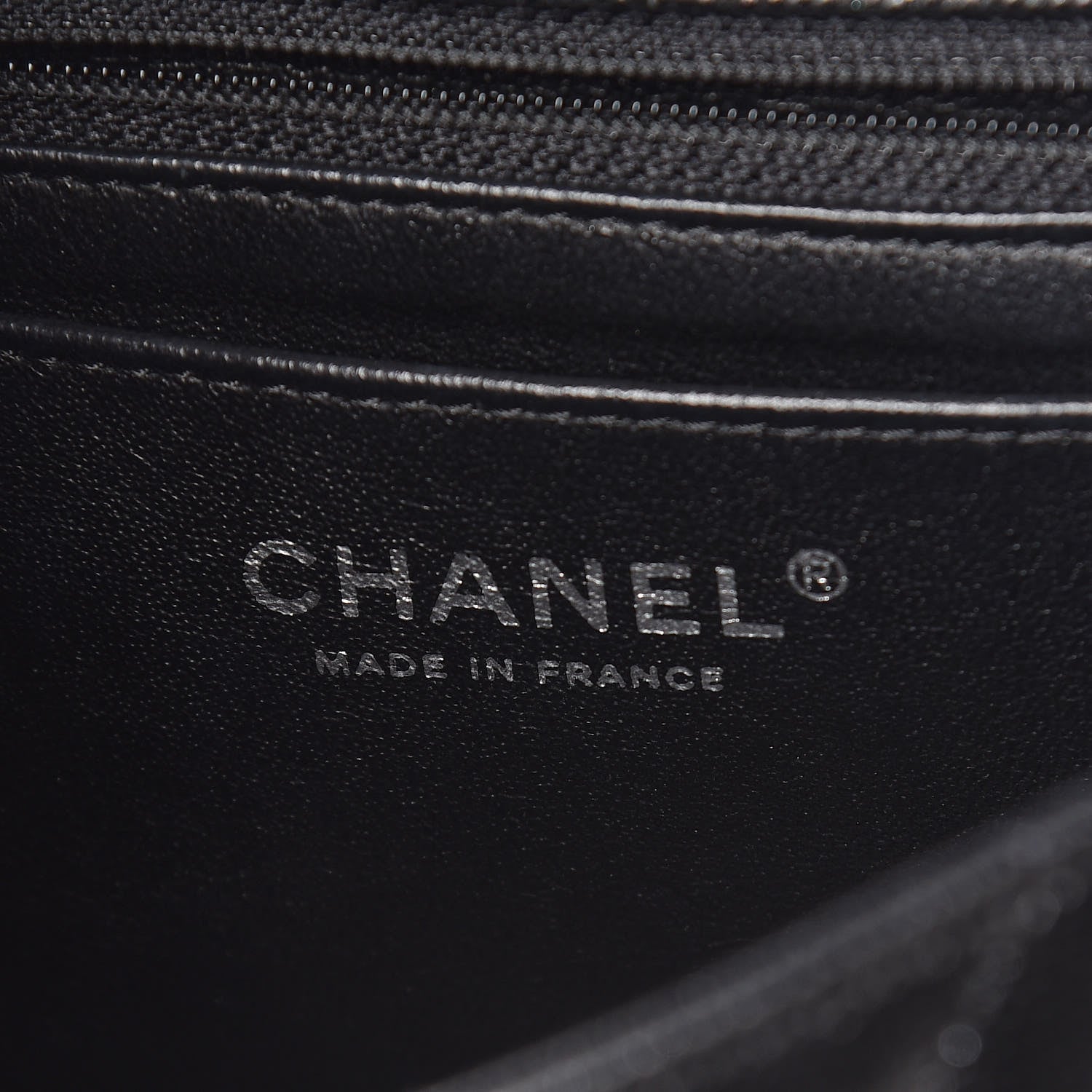 Chanel Iridescent Caviar Quilted Mini Rectangular Flap Black 6 of 10