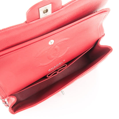Chanel Caviar Quilted Medium Double Flap Red 5 of 8