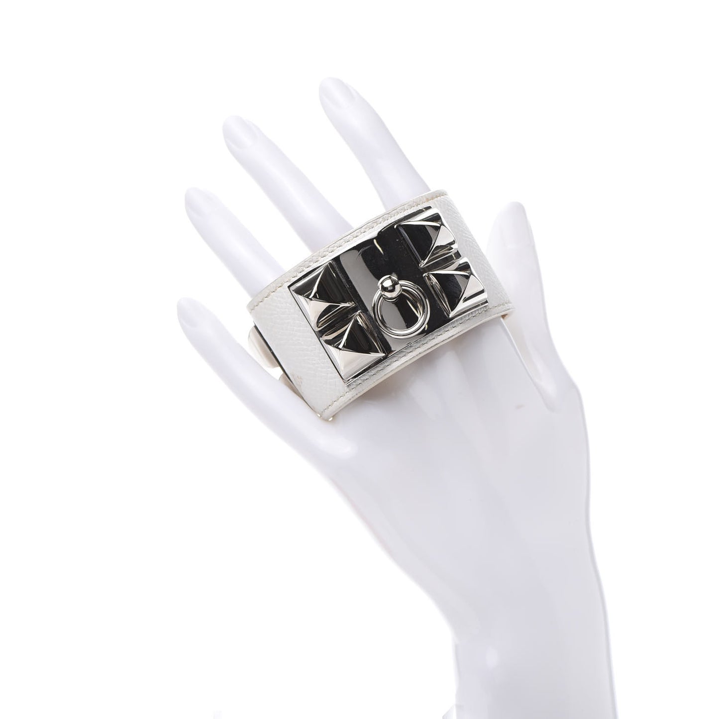 Epsom Collier de Chien CDC Bracelet S White