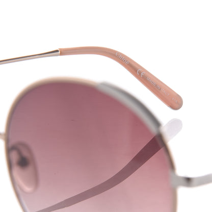 Chloe Oversized Round Sunglasses CE117S Gold 6 of 7