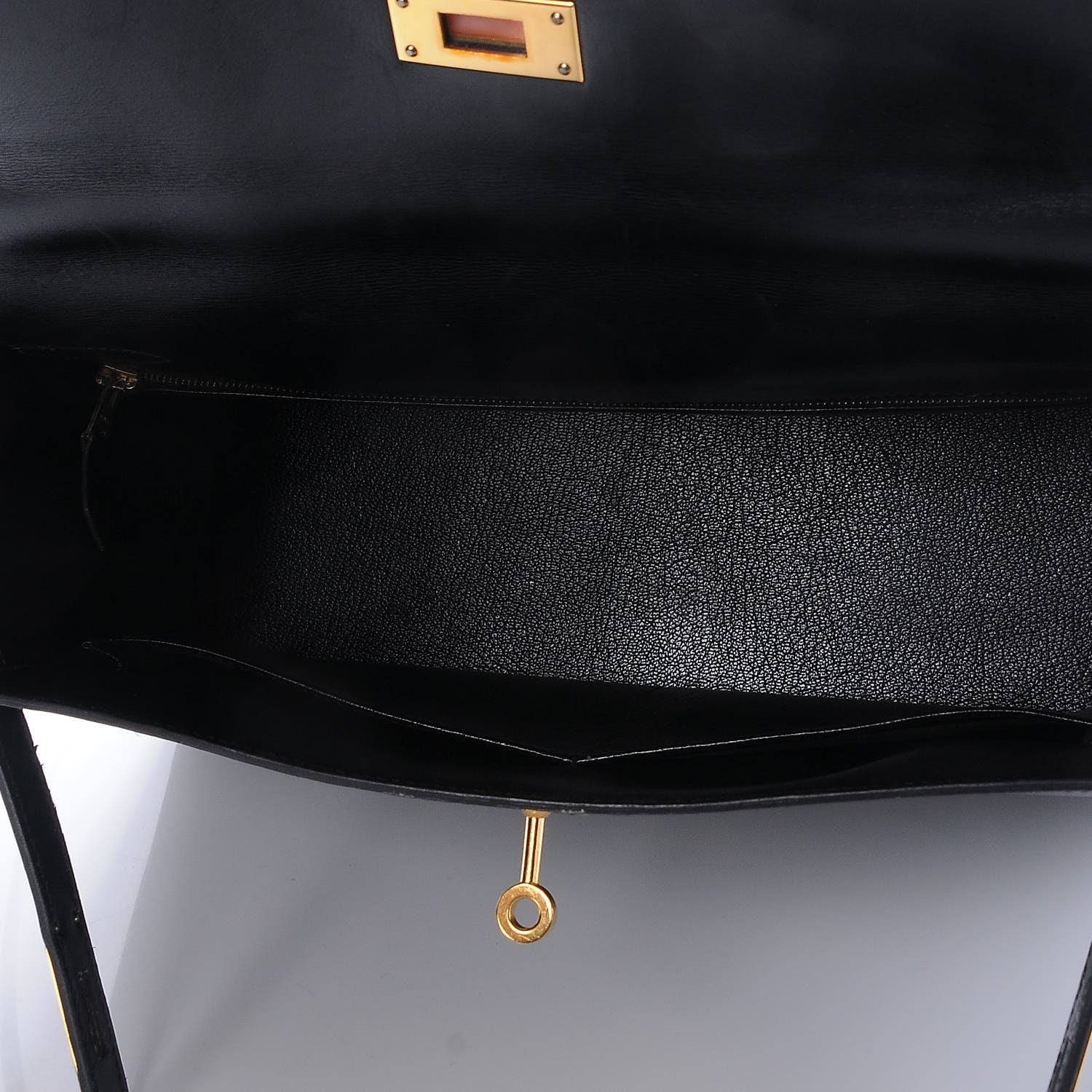 Hermes Box Kelly Retourne 32 Black 8 of 30