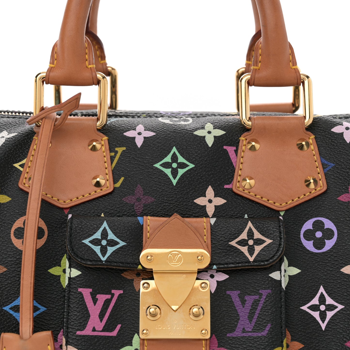 Monogram Multicolor Speedy 30 Black
