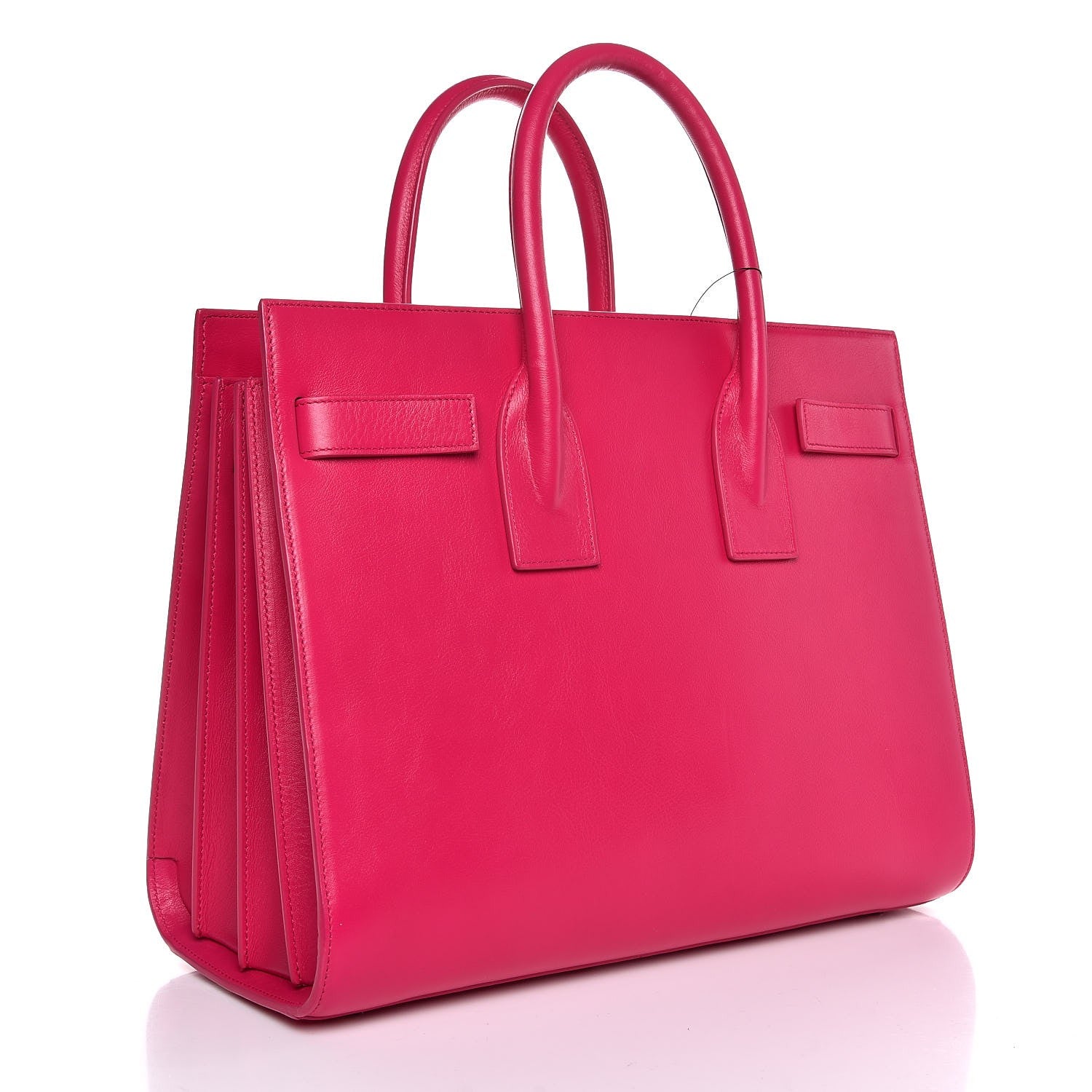 Saint Laurent Calfskin Small Sac De Jour Bubblegum 3 of 8