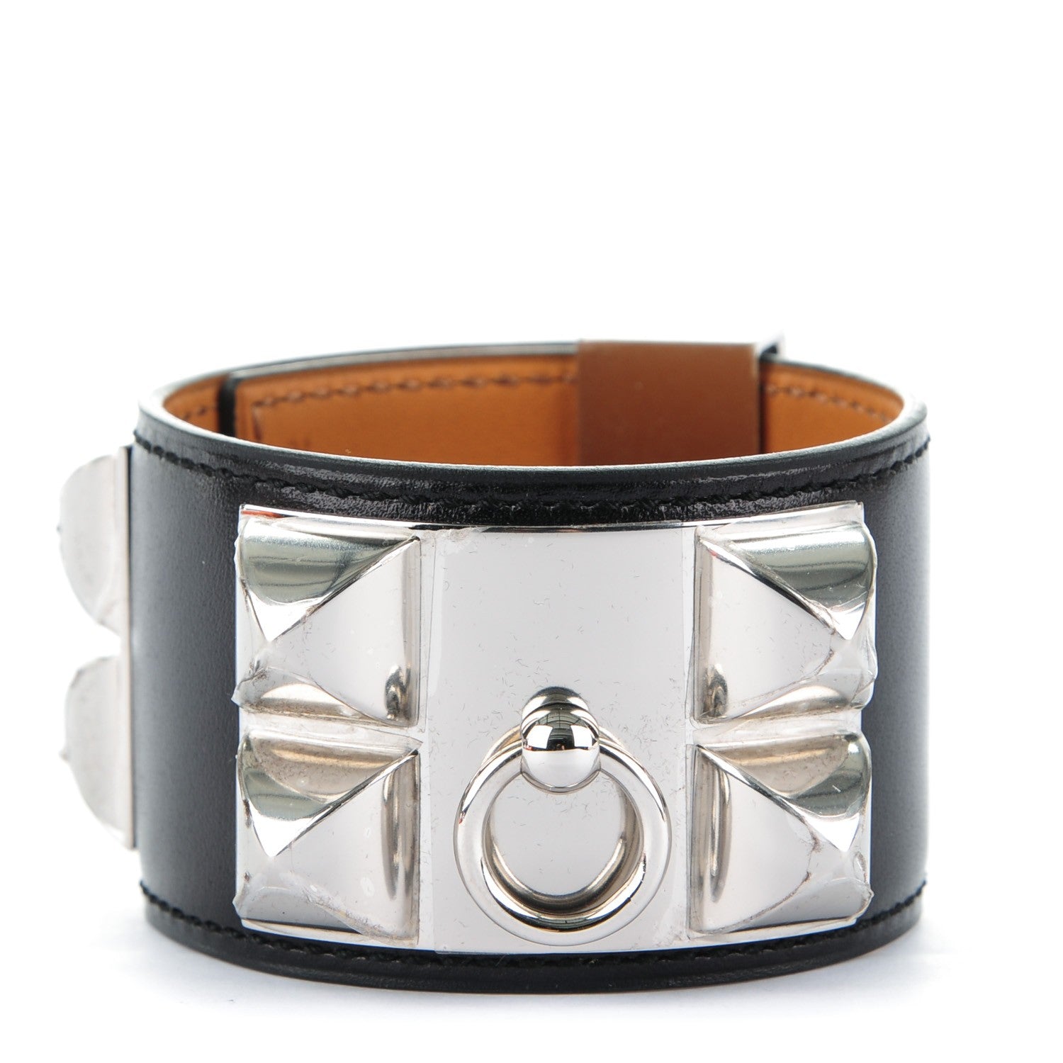 Hermes Box Collier de Chien CDC Bracelet S Black 1 of 7