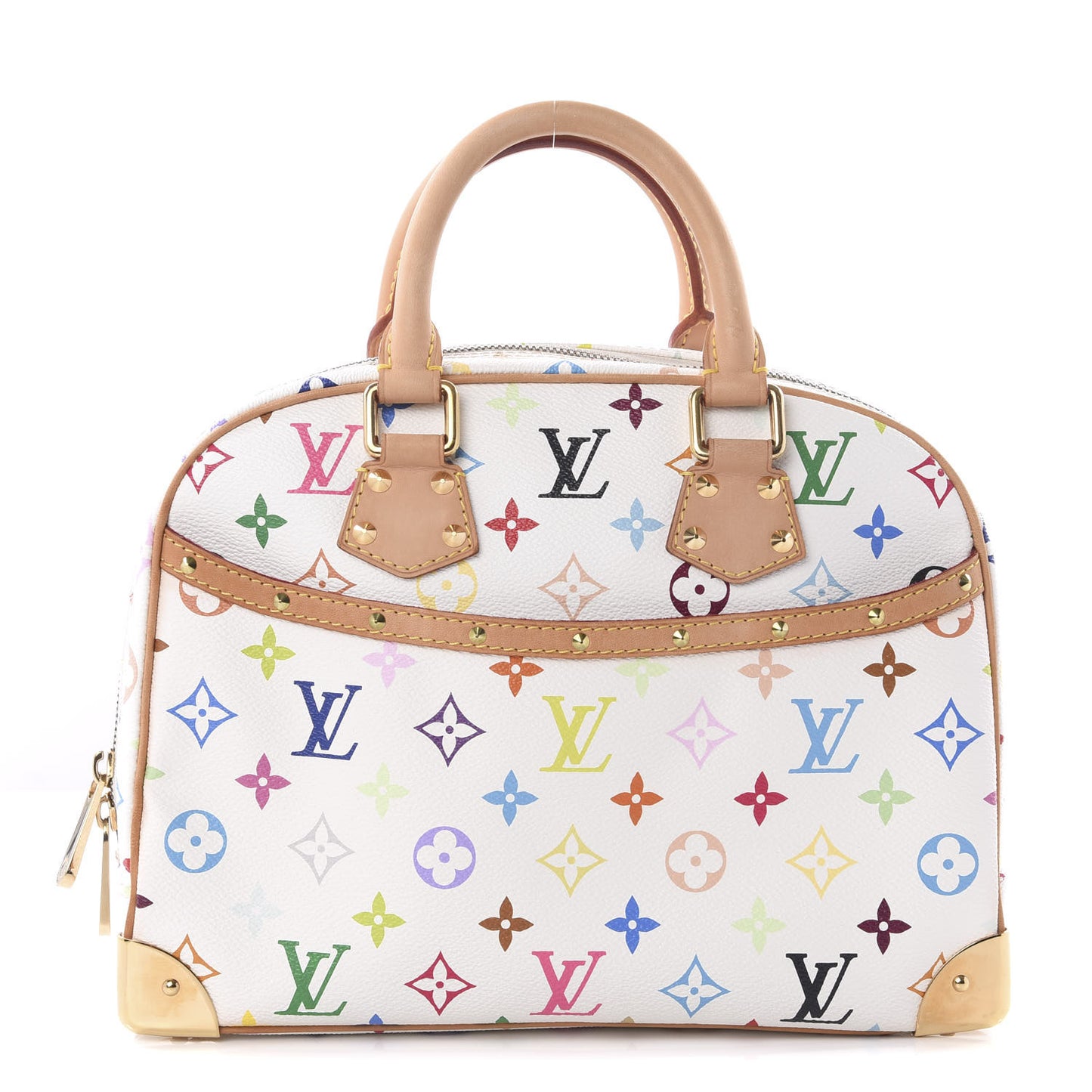 Monogram Multicolor Trouville White