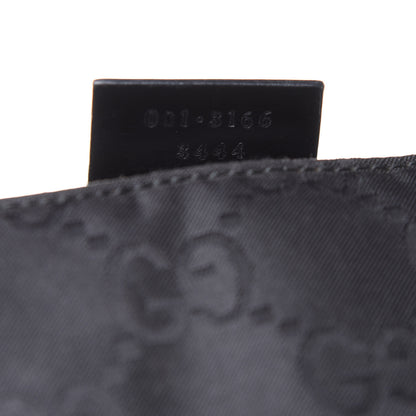 Gucci Nylon Monogram Hobo Black 6 of 10