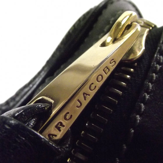 Marc Jacobs Leather Quilted Emily Bowler Black 11 of 12
