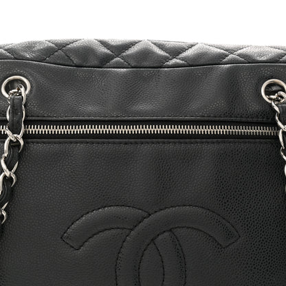 Chanel Caviar Quilted Timeless CC Bowler Bag Black 7 of 10