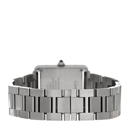 Cartier Stainless Steel 24mm Tank Solo Quartz Watch 3 of 4
