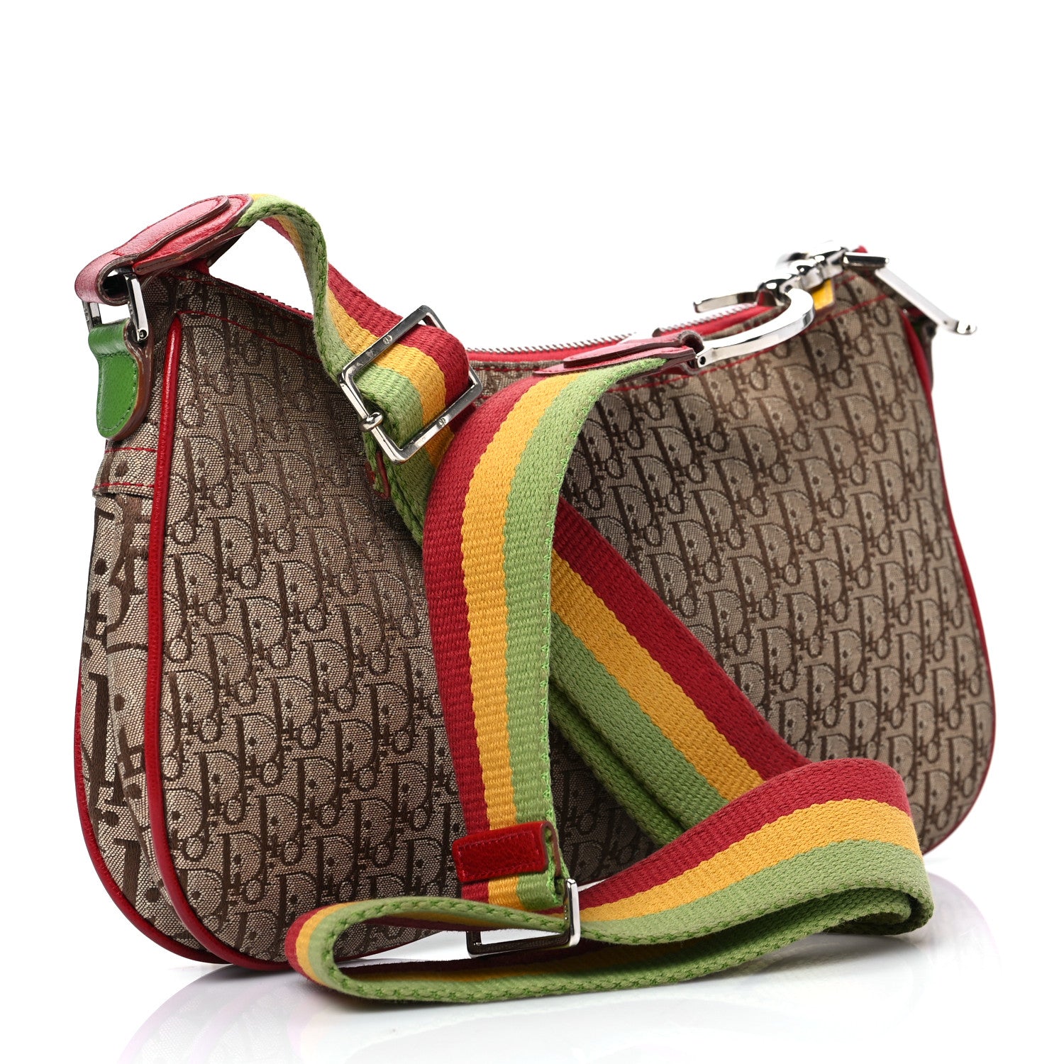 Christian Dior Monogram Rasta Double Saddle Beige 3 of 9