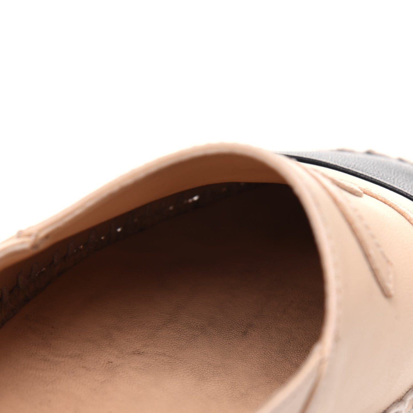 Lambskin CC Espadrilles 39 Beige Black