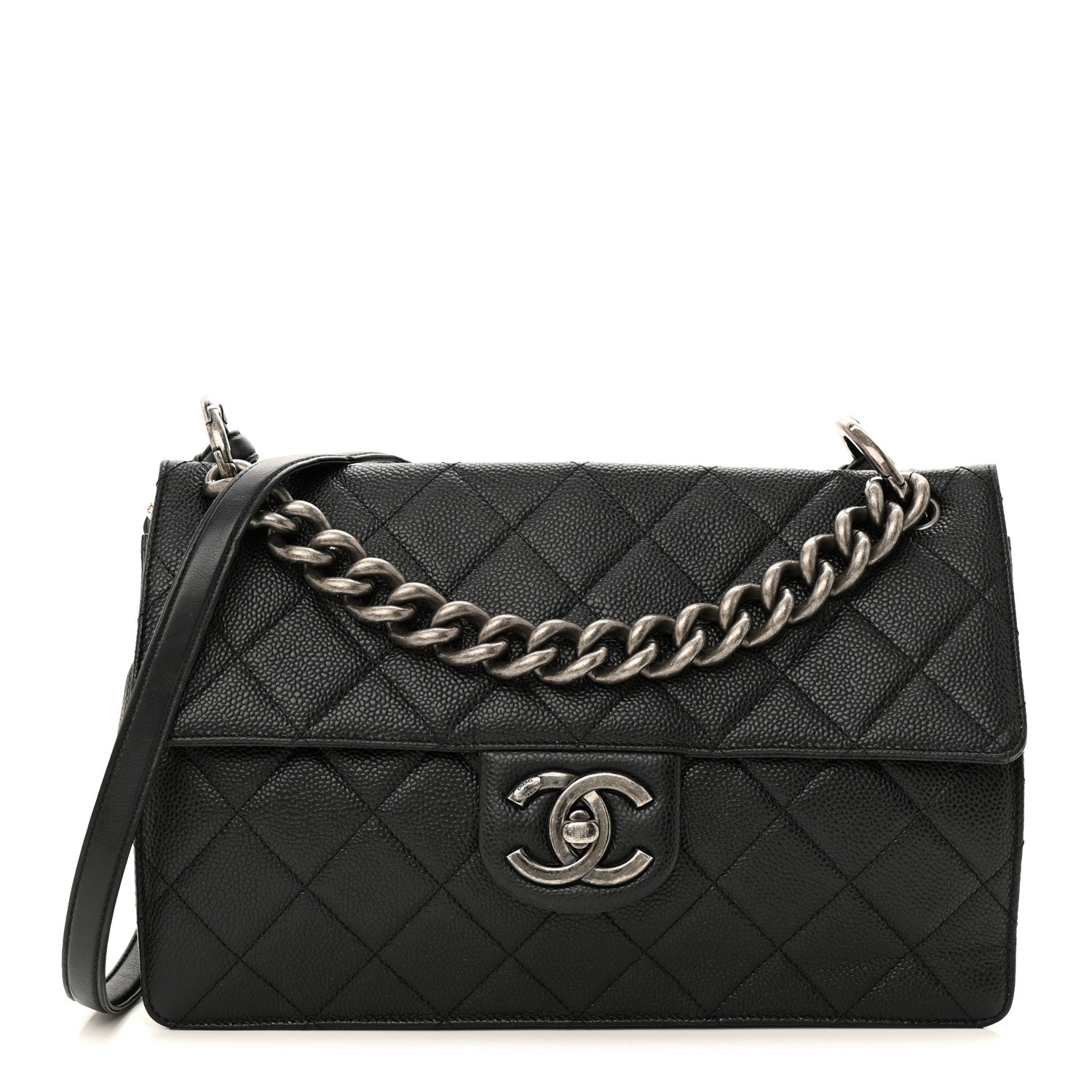 Chanel Caviar Quilted Medium Retro Class Flap Black 1 of 13