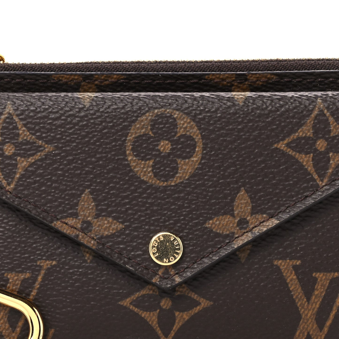 Monogram Recto Verso Card Holder Black