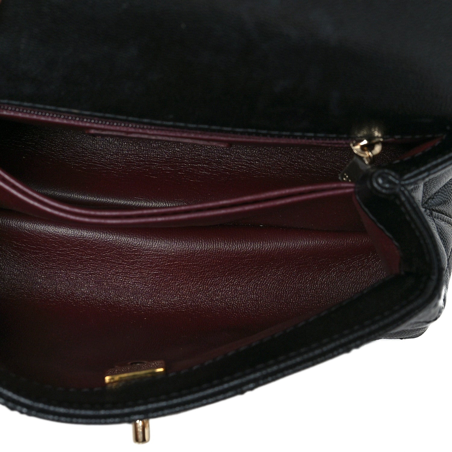 Chanel Caviar Quilted Mini Coco Handle Flap Black 5 of 10