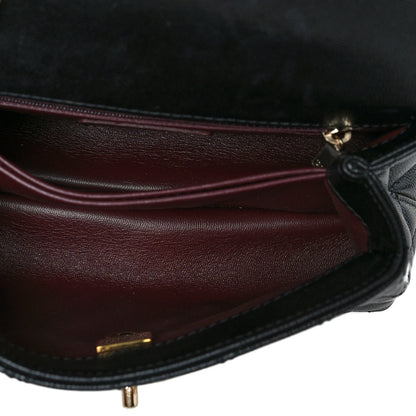 Chanel Caviar Quilted Mini Coco Handle Flap Black 5 of 10