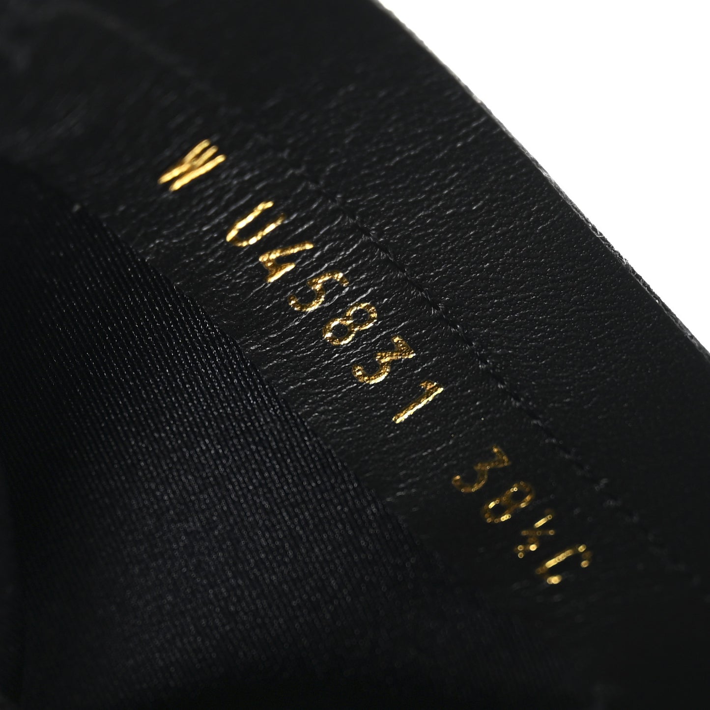 Stretch Lambskin Cap Toe CC Short Boots 38.5 Black