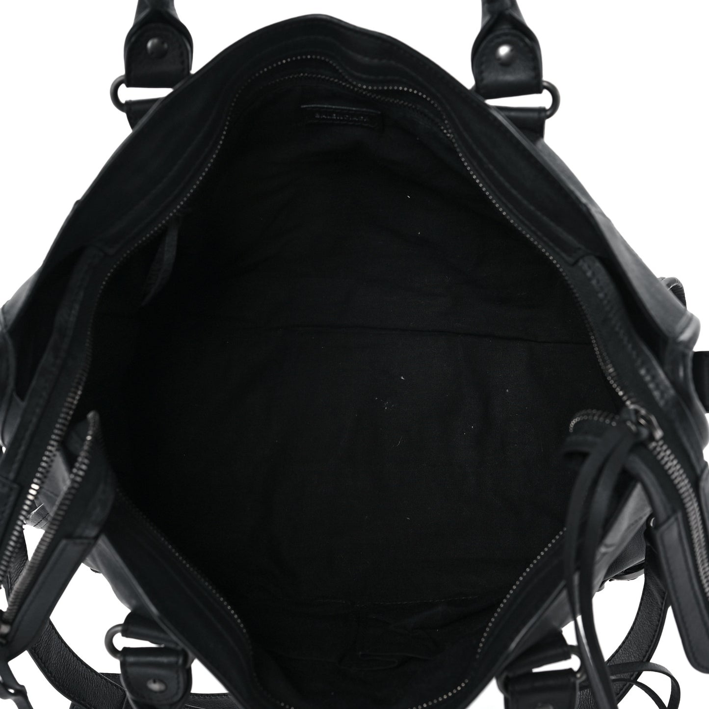 Calfskin Classic Silver Hardware City Black