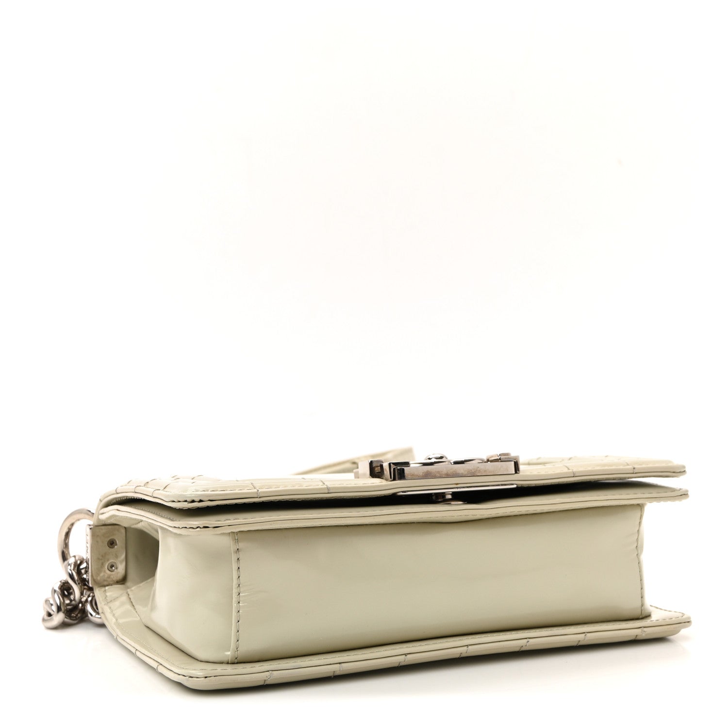 Chanel Glazed Calfskin Small Boy Flap Ivory 7 of 19