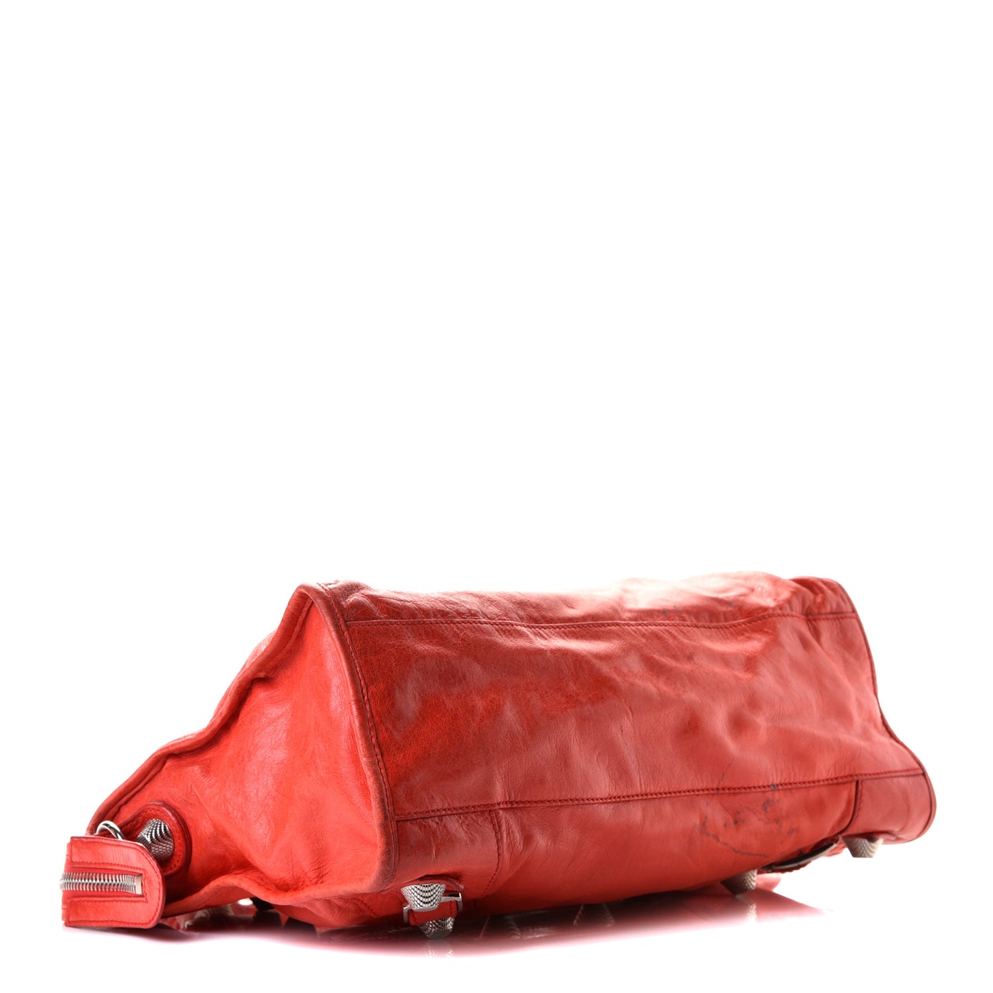 Agneau Giant 21 Silver Hardware City Vermillion